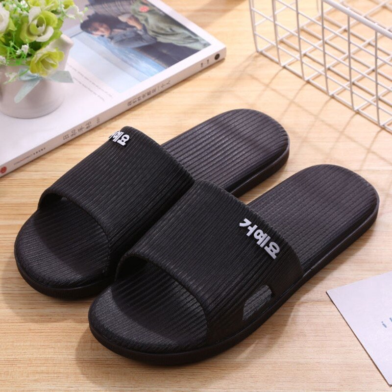 Extra Large Size 45-51 Bathroom Slippers For Men Summer Indoor Shoes Unisex House Slippers Couple Bed Room Shoes Guest Slippers