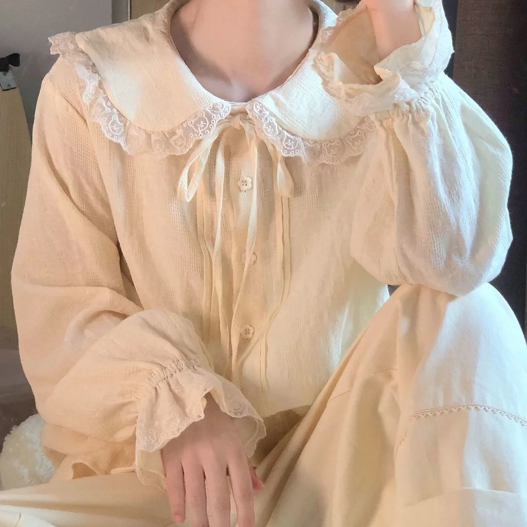 2023 New All Match Collar Sweet Gentle Girls Elegant Tops Women Shirt French Korean Loose Blouse Blusas