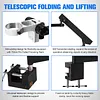[US Local Warehouse] Aluminum Alloy Stand Holder Adjusted Up and Down for Binocular Stereo Microscope