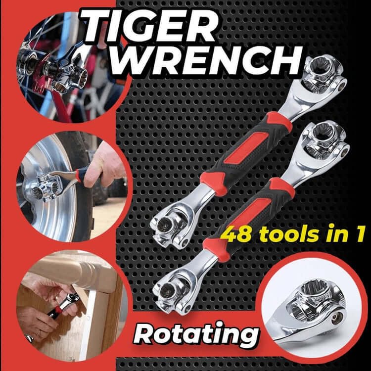 New Product Newly Developed Universal Socket Wrench 360° (48 in 1)【💥Limited Time Offer】