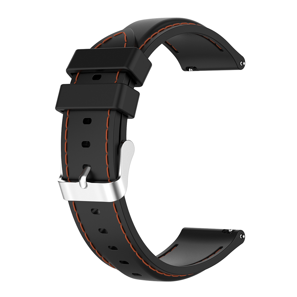 

Silicone Smart Watch Band Replacement Strap for Samsung Galaxy Watch 3 41mm, Black, 501 Original