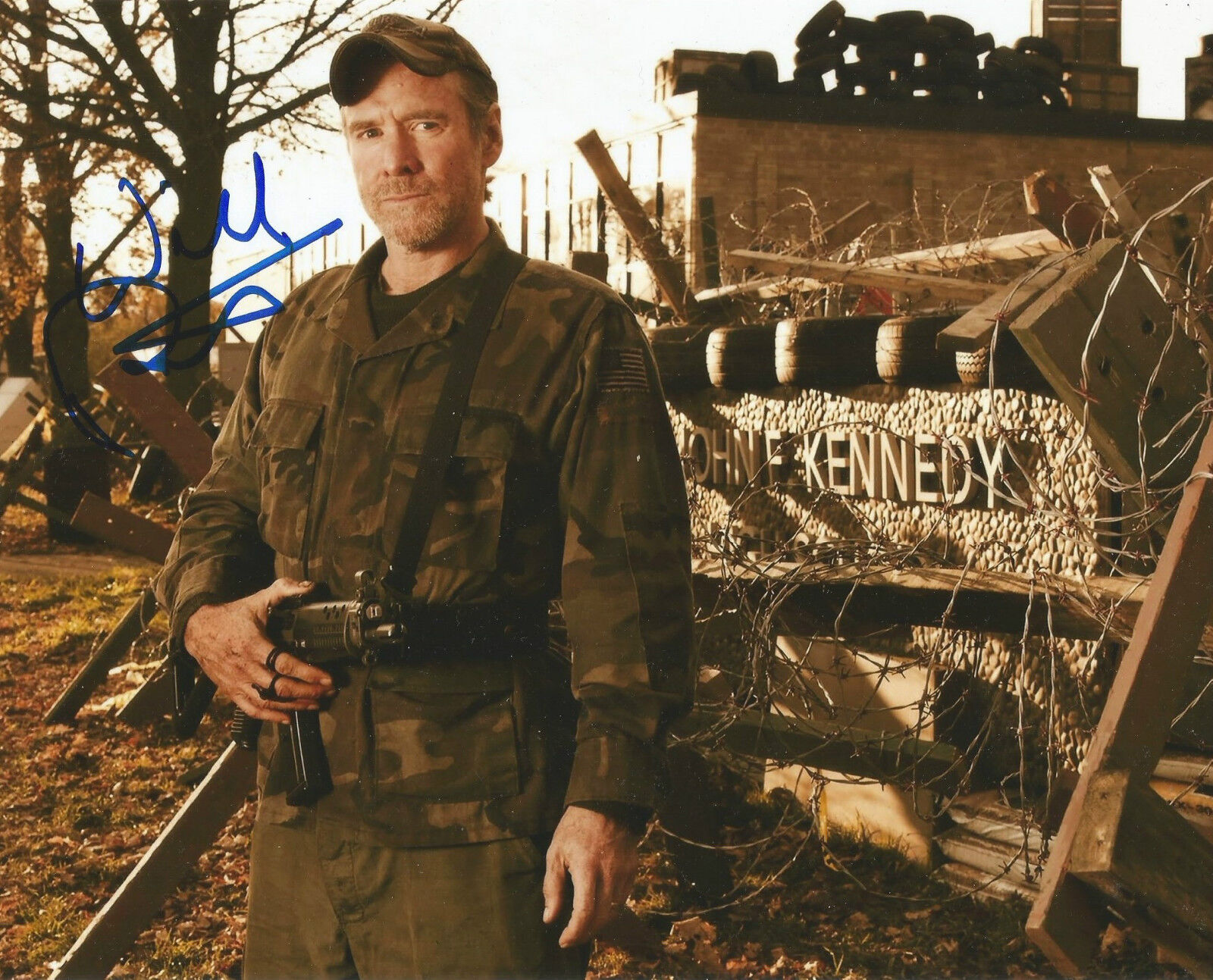 Will Patton Signed Falling Skies 10x8 Photo Poster painting AFTAL