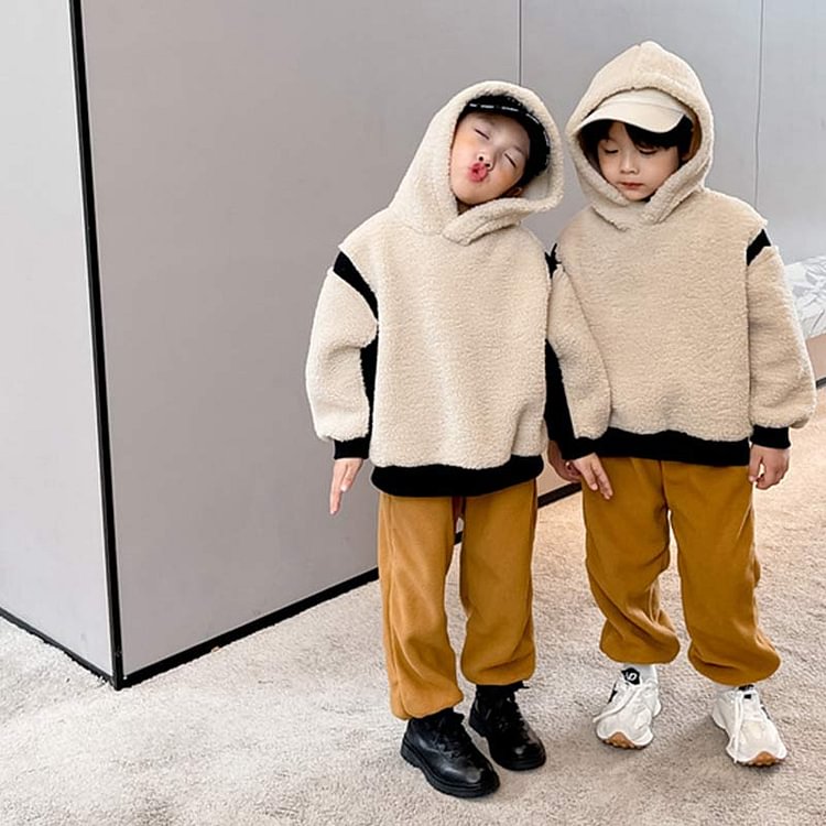 Family Matching Fleece Hoodie