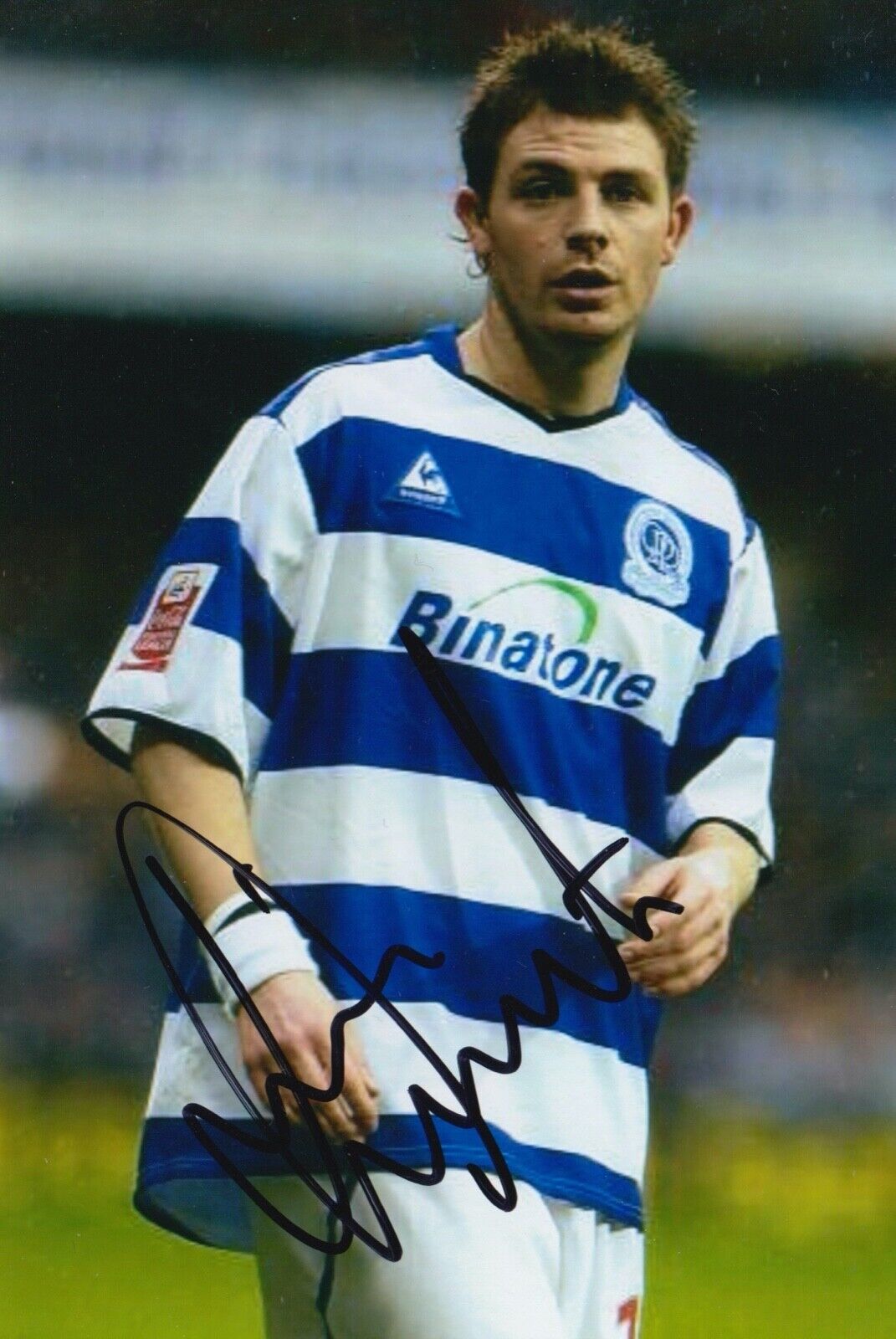 JAMIE CURETON HAND SIGNED 6X4 Photo Poster painting - FOOTBALL AUTOGRAPH - QPR.