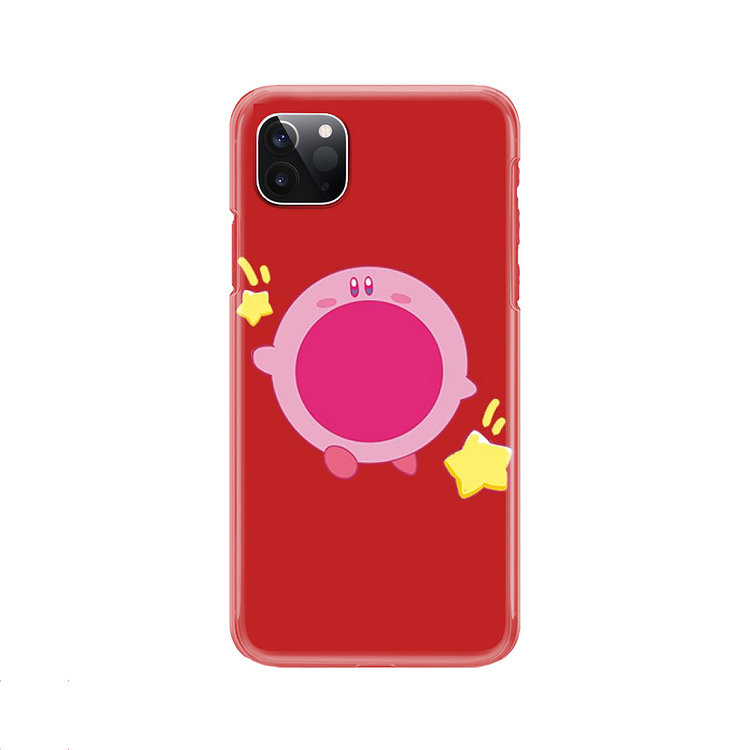 Kirby Eating The Stars Open Mouth, Kirby iPhone Case
