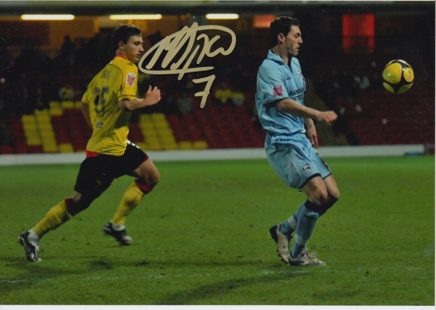 MATT SPARROW HAND SIGNED 7X5 Photo Poster painting - FOOTBALL AUTOGRAPH - SCUNTHORPE UNITED.