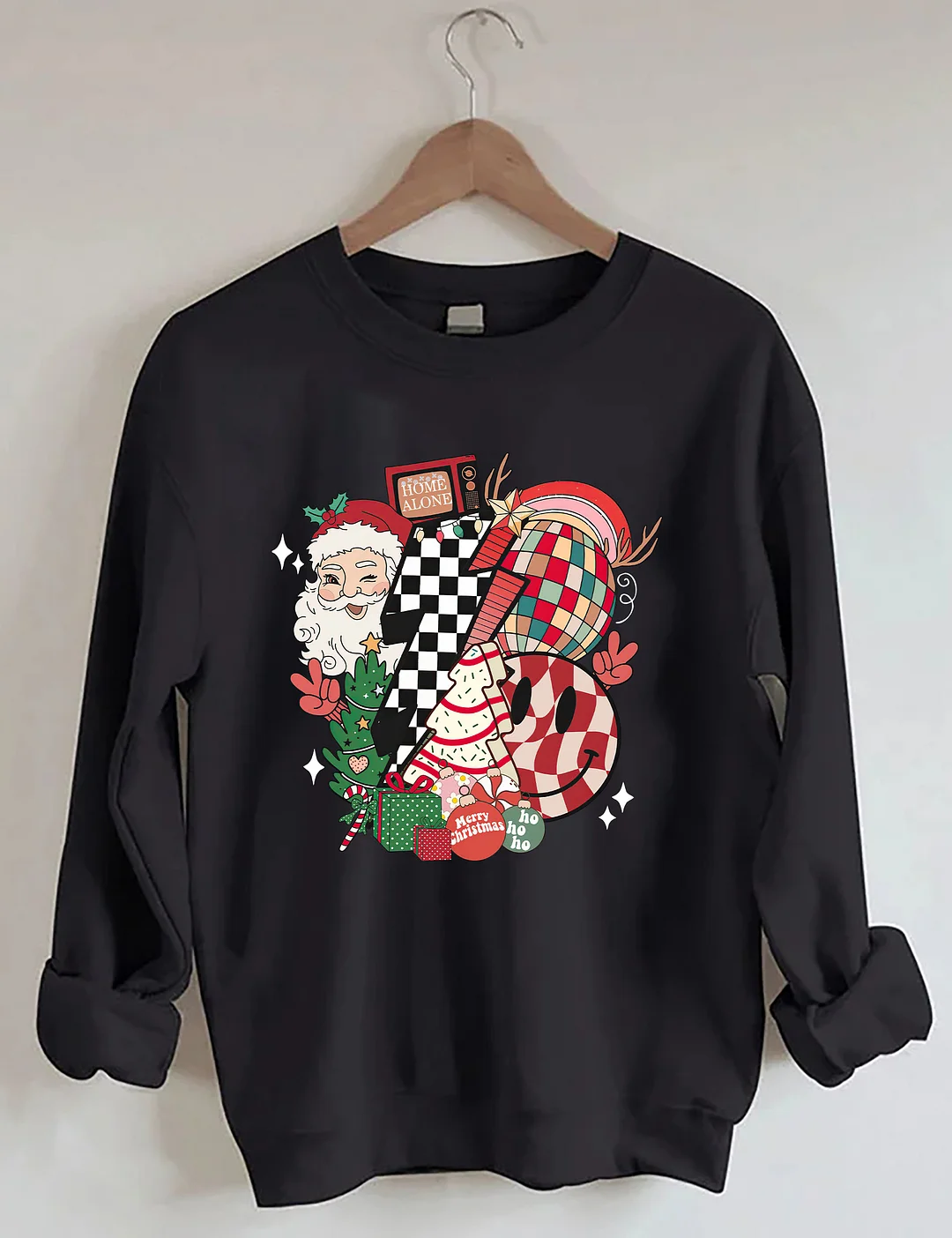 Retro Merry Christmas Sweatshirt