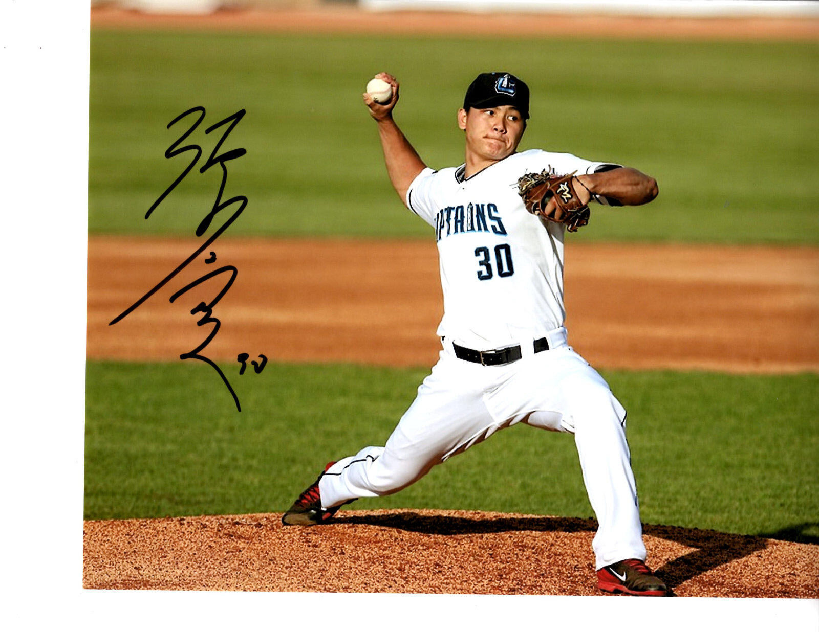 Shao-Ching Chiang signed autographed 8x10 Photo Poster painting Lake County Captains TAIWAN