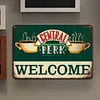 Central Perk WELCOME - Vintage Metal Signs - 20*30cm/30*40cm