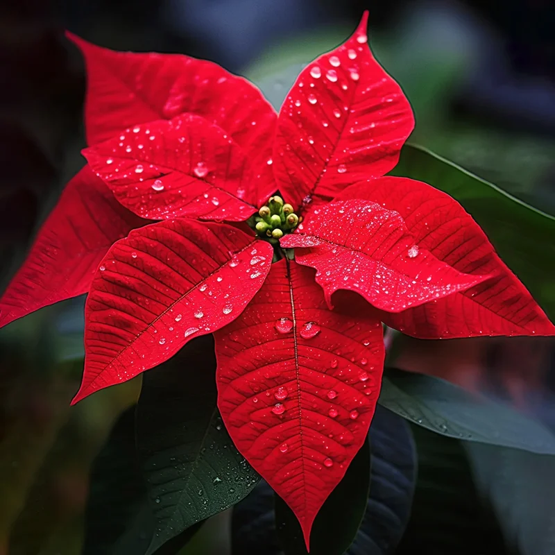 🎄Christmas atmosphere✨Poinsettia