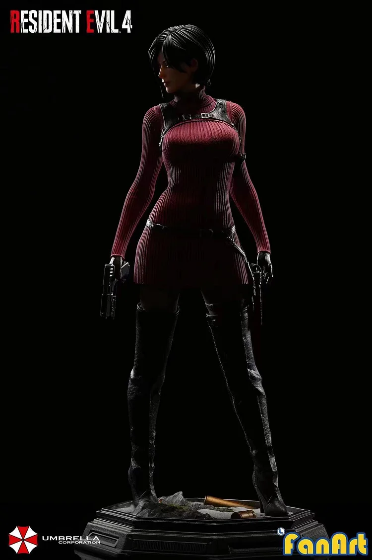 1/4 Scale Squatting Ada Wong Remake - Resident Evil 4 Resin Statue - FanArt  Studio [Pre-Order]