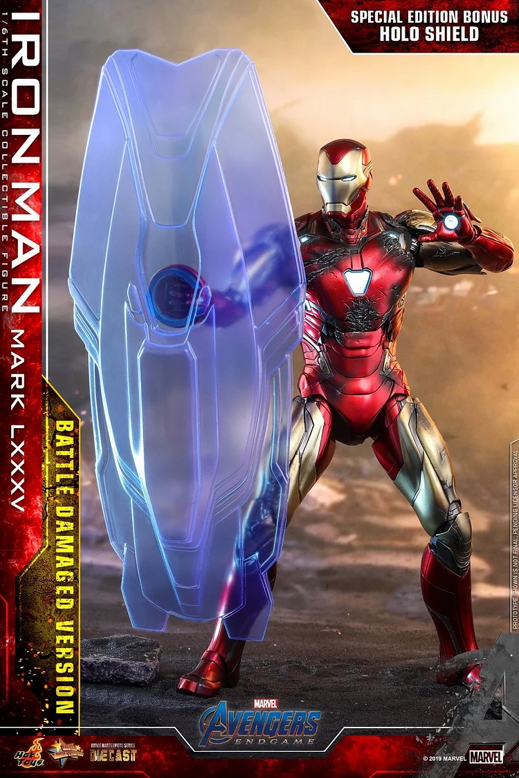 【IN STOCK】HOTTOYS MMS543D33 Avengers Endgame 1/6 scale Iron Man Mark85 Action Figure