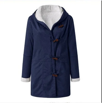 Women's Long Sherpa Lined Jacket