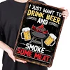 Beer - Vintage Metal Signs - 20*30cm/30*40cm - Warning