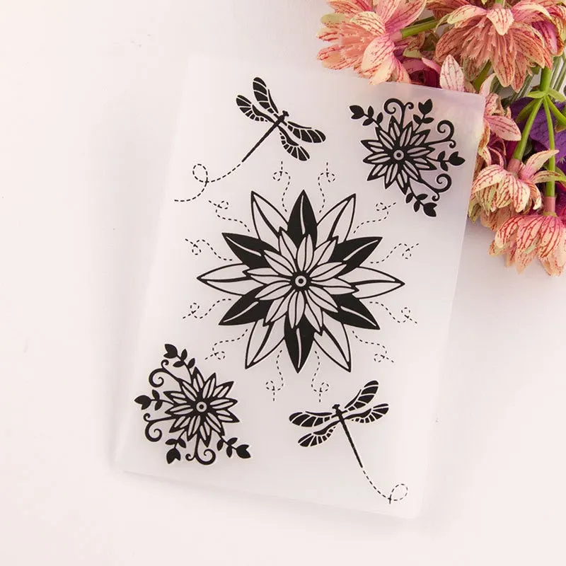 2020 New Arrival Scrapbook Box Design DIY Paper Cutting Dies Scrapbooking Plastic Embossing Folder Size 10.5*15.5cm Card making