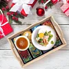 (US Only)Four Seasons Tree Wooden DIY Diamond Painting Tray Kit Serving Platter Decor