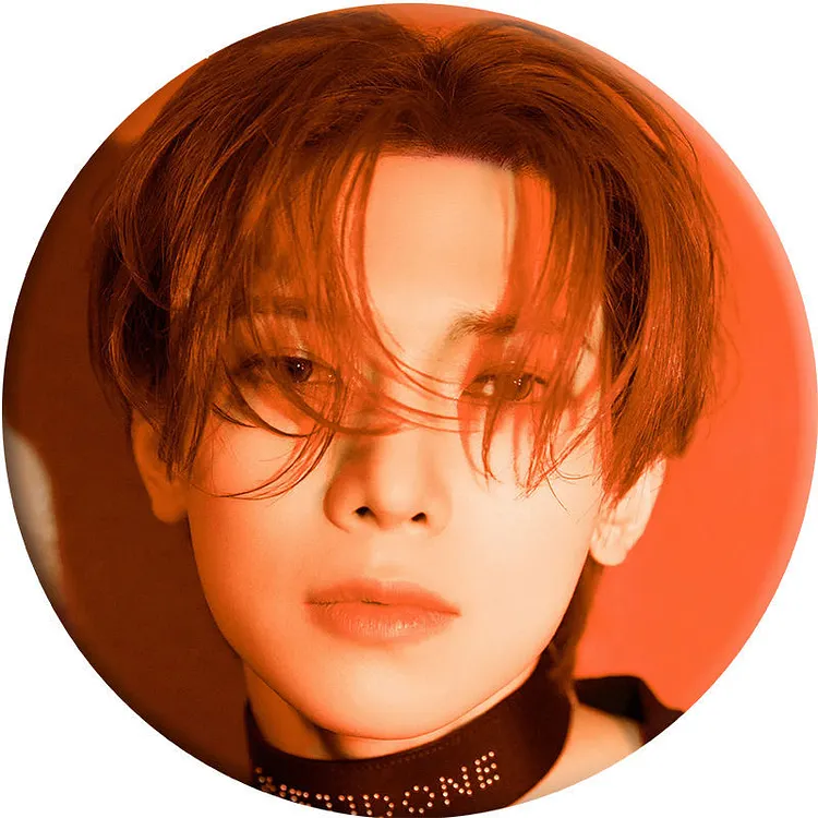 Ateez Golden Hour Part. 3 Photo Badge Mirror Keychain