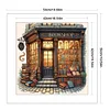 (US Only)Full Embroidery Eco-cotton Thread 11CT Counted Bookshop Cross Stitch Kit 50x50cm