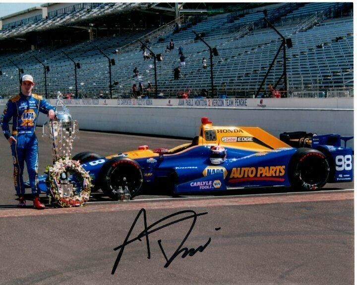 ALEXANDER ROSSI Signed Autographed INDY RACE CAR DRIVER INDY 500 WINNER Photo Poster painting