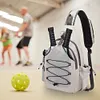 Pickleball Bag Crossbody Sling Bag Pickleball Paddle Bag for Men and Women