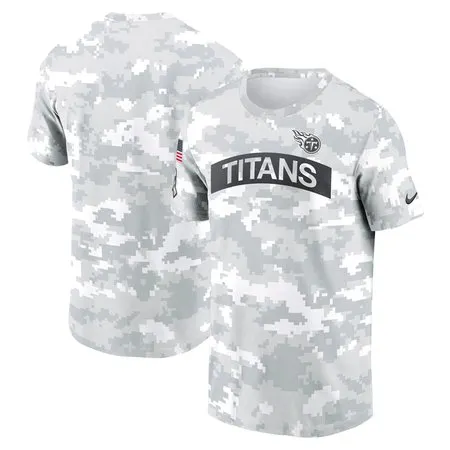 Men's Tennessee Titans  Arctic Camo 2024 Salute To Service Performance T-Shirt