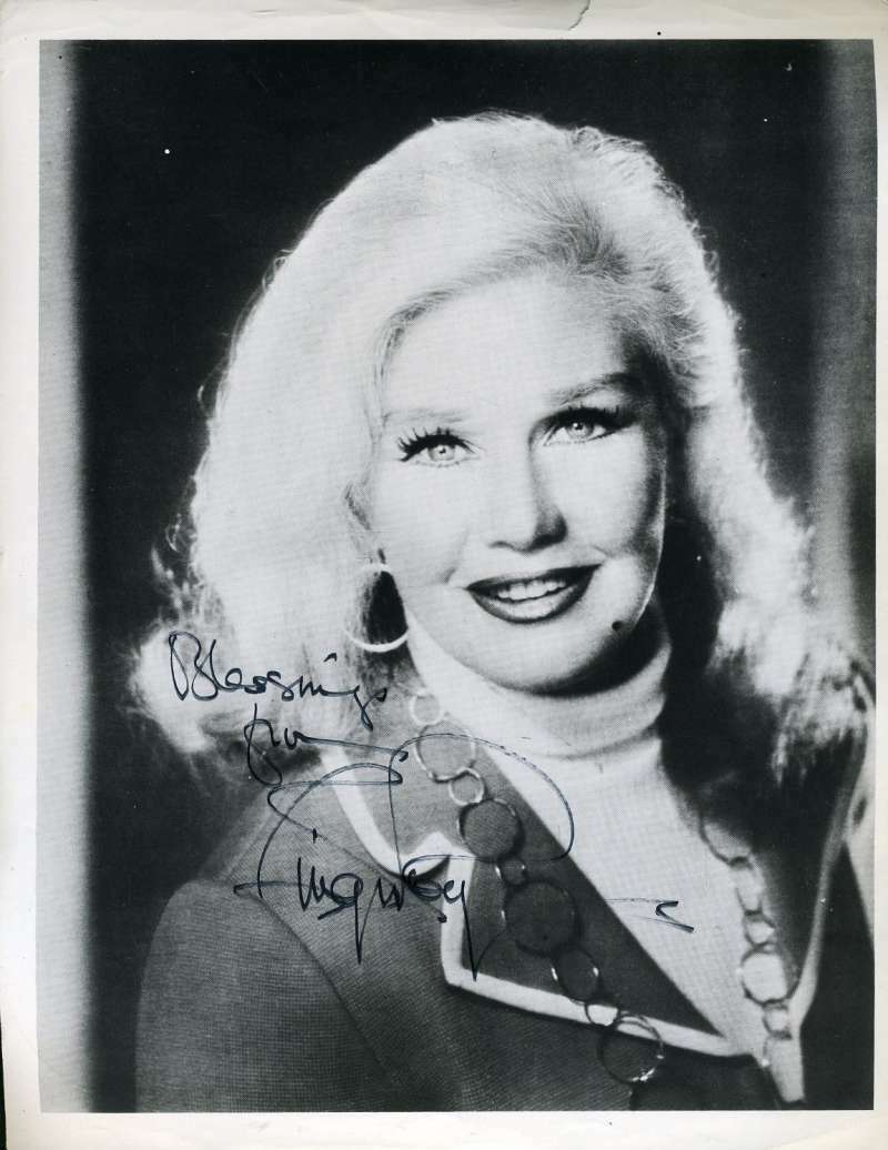 Ginger Rogers Psa Dna Coa Autograph 8x10 Photo Poster painting Hand Signed