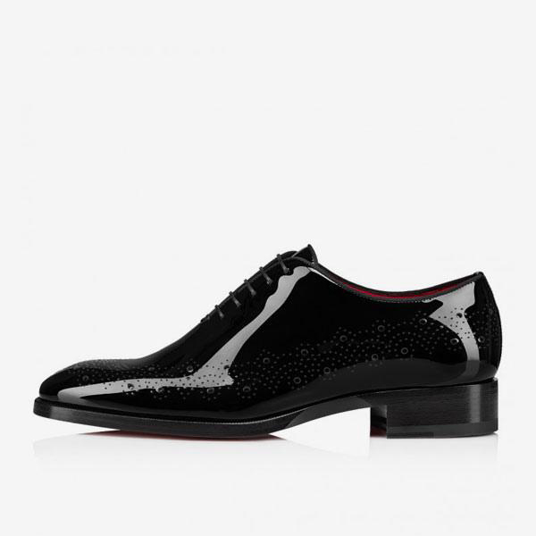 Merumote Gentleman's Oxford Red bottom Shoes Classic Brogue Formal Party Wedding Bridegroom Shoes-MERUMOTE