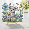 Diamond Painting Double Side Parent-Child Koala Desktop Ornaments for Home Decor