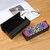 DIY Mandala Diamond Painting Leather Sunglass Storage Box