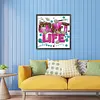 (Multi-Style)Calligraphy-Partial Special Shaped Diamond Painting 30*30CM