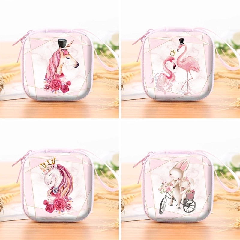 Girl’S Cartoon PVC Zipper Coin Purses