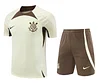 2024/2025 Corinthians Training Wear Set Beige Jersey 1:1 Thai Quality