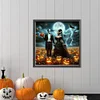 Halloween Begleiter - Rundbohrer Diamantmalerei - 40*40cm