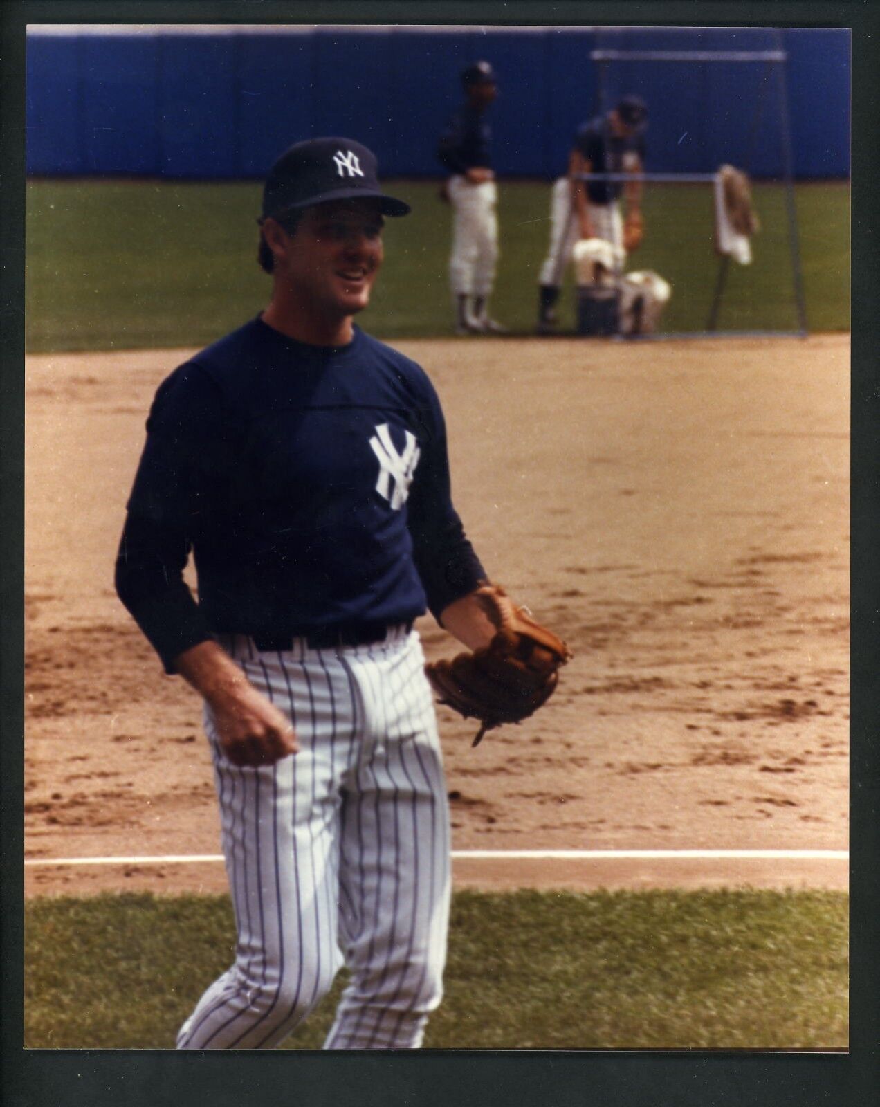 Scott Bradley 1985 Original 8 x 10 Photo Poster painting New York Yankees