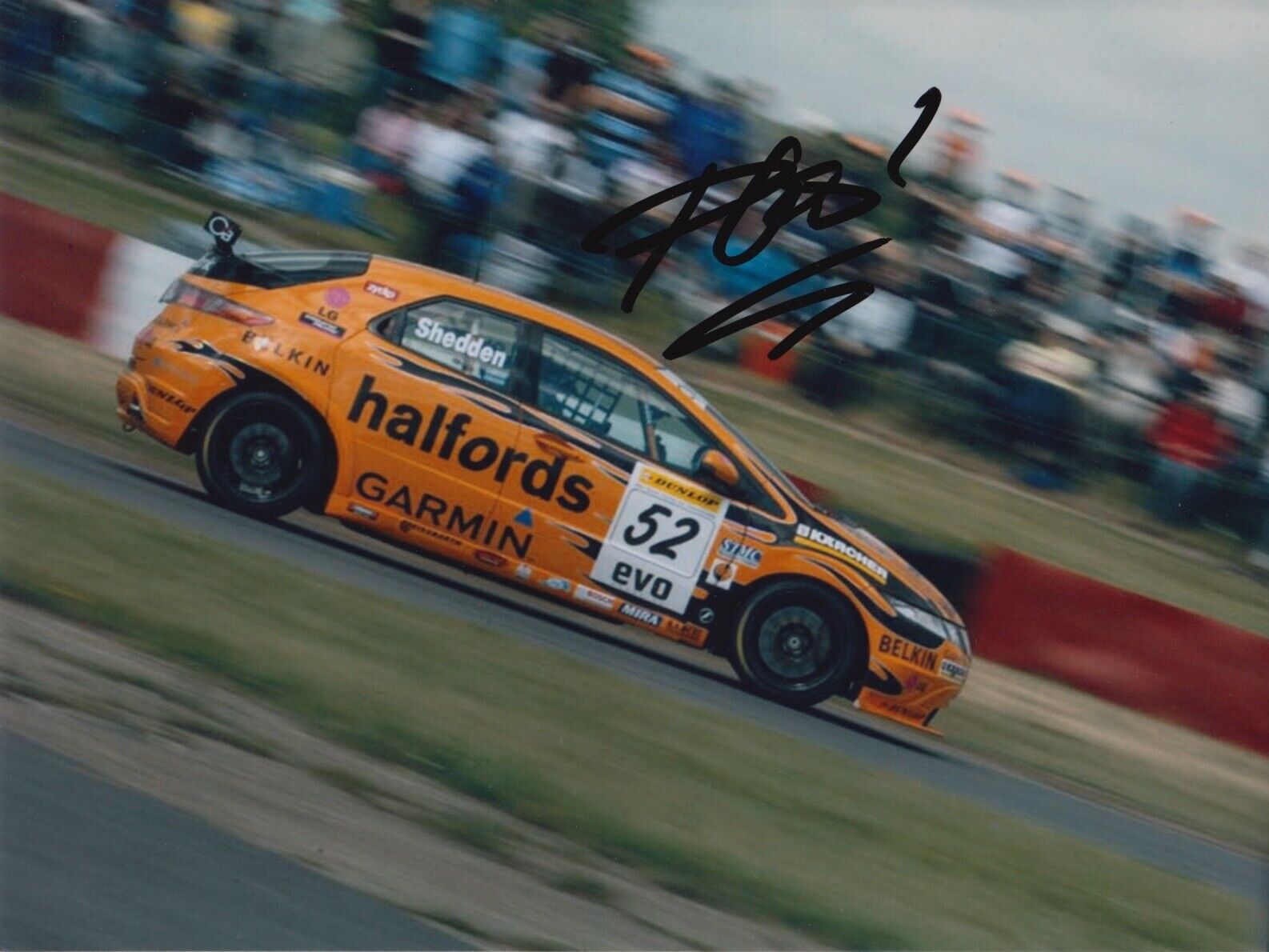 Gordon Shedden Hand Signed 8x6 Photo Poster painting - Touring Cars Autograph 3.