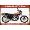 Kawasaki Motorcycle - Vintage Metal Signs(8*12Inch) - Vehicle