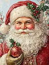 DIY Pearl Painting - Handmade Self - Adhesive Pearls - Santa Claus