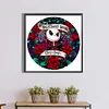 uk.everydayedeals Diamond Painting - Full Round - Rose Skull Jack(40*40cm)