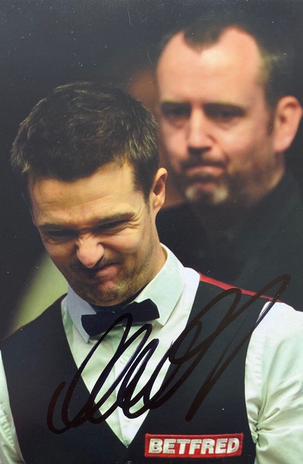Michael Holt Genuine Hand Signed 6X4 Photo Poster painting - Snooker 6