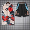 2025/2026 Bayern Munich Pre-Match Training Safflower Vest+Shorts Football1:1 Thai Quality