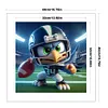Seattle Seahawks Football-11CT Stamped Cross Stitch 40*40cm tapestrymarket