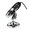 Microscope Accessories Kit Adjustable 1600X 3 in 1 Digital Microscope, with Bracket Microscope Slides
