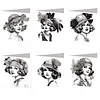 6pcs DIY Diamond Painting Greeting Card Set with Envelopes Rhinestone Diamond Art Mosaic Postcards for Birthdays Thanksgiving & Special Occasion
