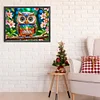 Diamond Painting-DIY Crystal Rhinestone Owl