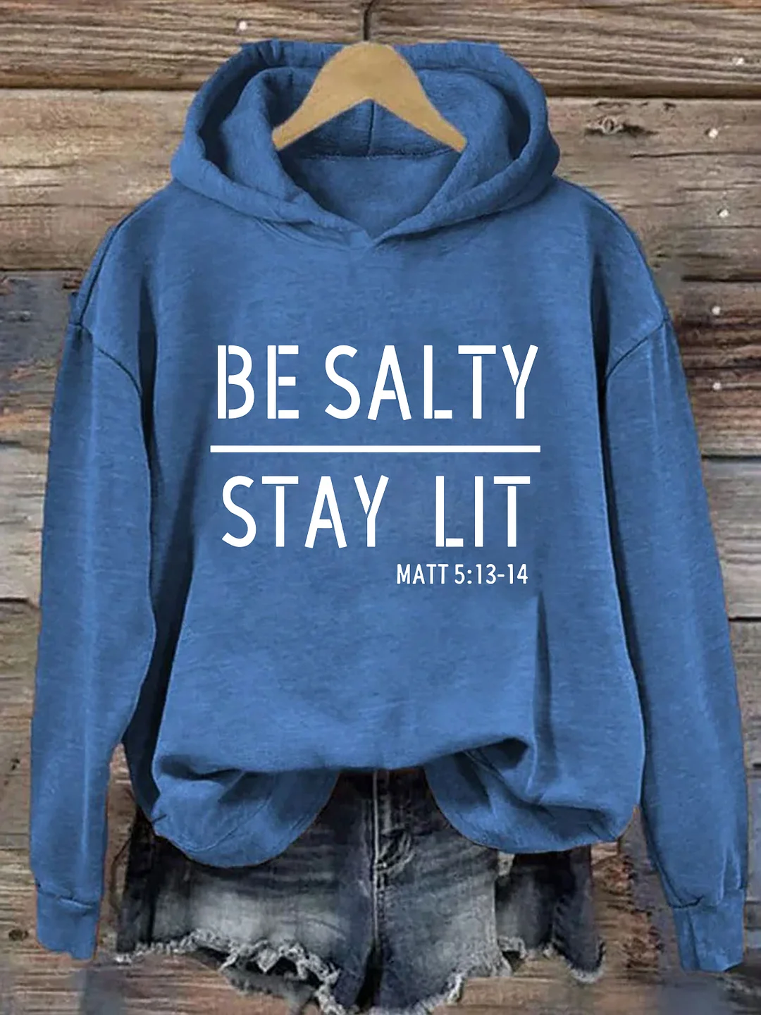 Be Salty Stay Lit Hoodie