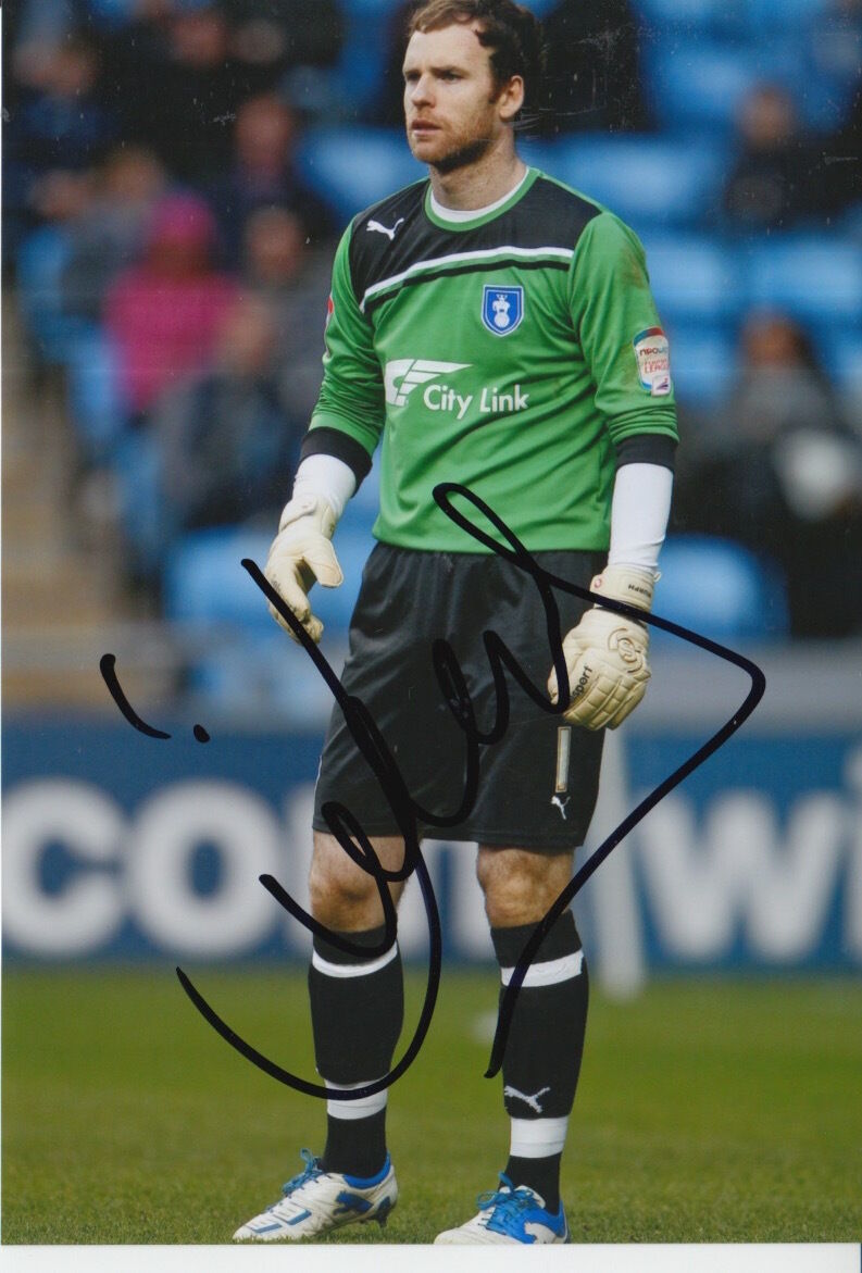 COVENTRY CITY HAND SIGNED JOE MURPHY 6X4 Photo Poster painting.