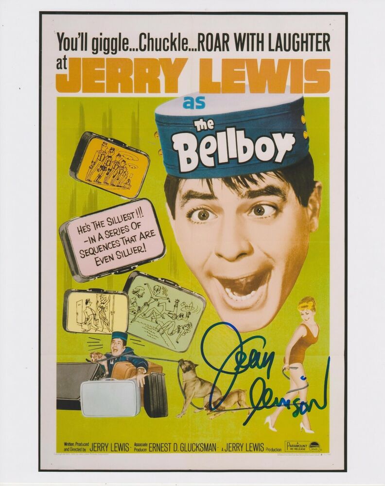 Jerry Lewis The Bellboy 2 Original Autographed 8X10 Photo Poster painting