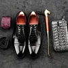 Mens Designer Leather Oxfords Shoes