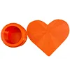 Bo&icirc;tier de rangement en cire en forme de c&oelig;ur pour peinture en diamant, bo&icirc;tier portable pour cire pour diamants pour adultes, accessoires et outils pour bricolage