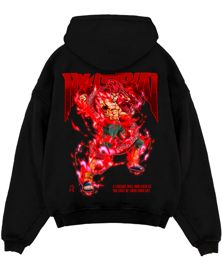 "Might Guy X 8 Gates - N.R. Shippuden" Oversize Hoodie